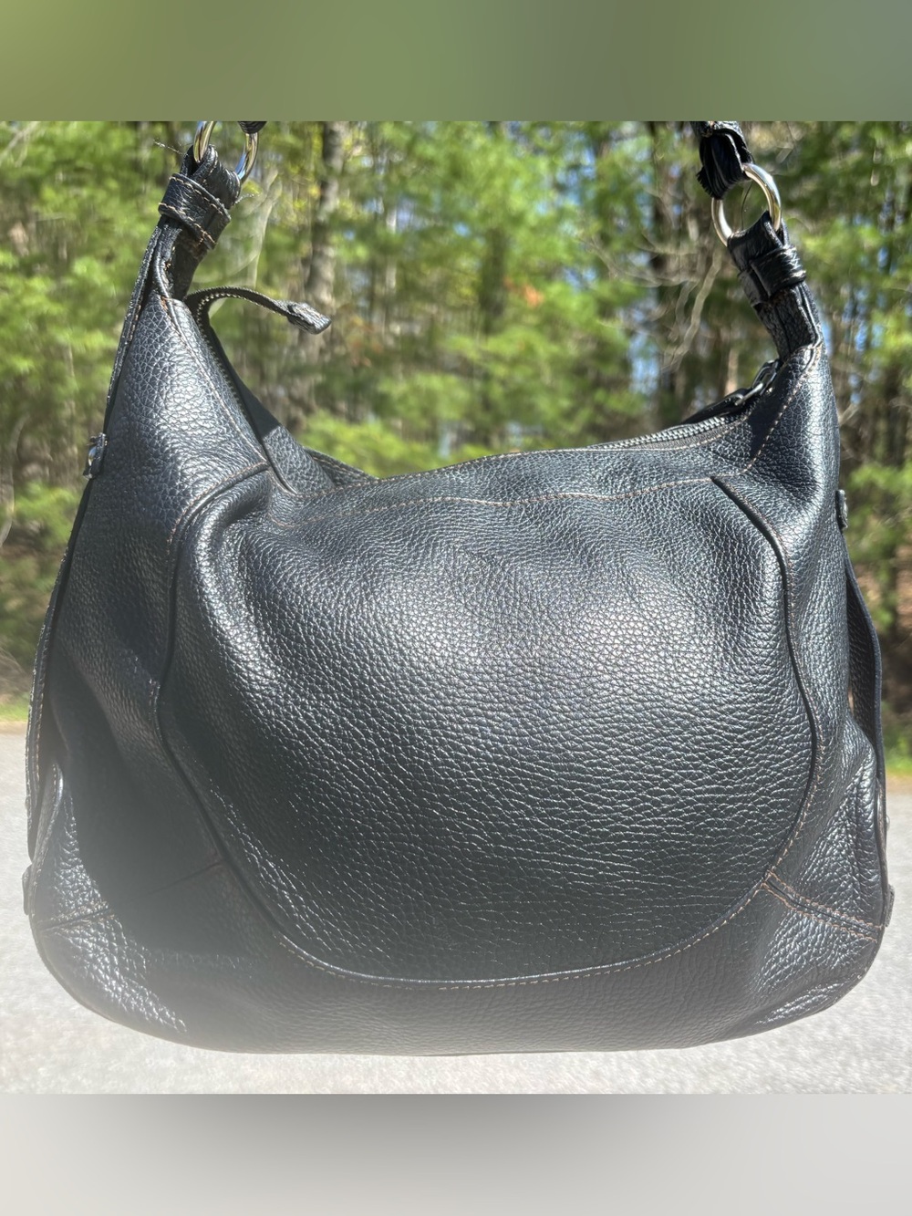 Furla Leather Shoulder Bag - Picture 3 of 17